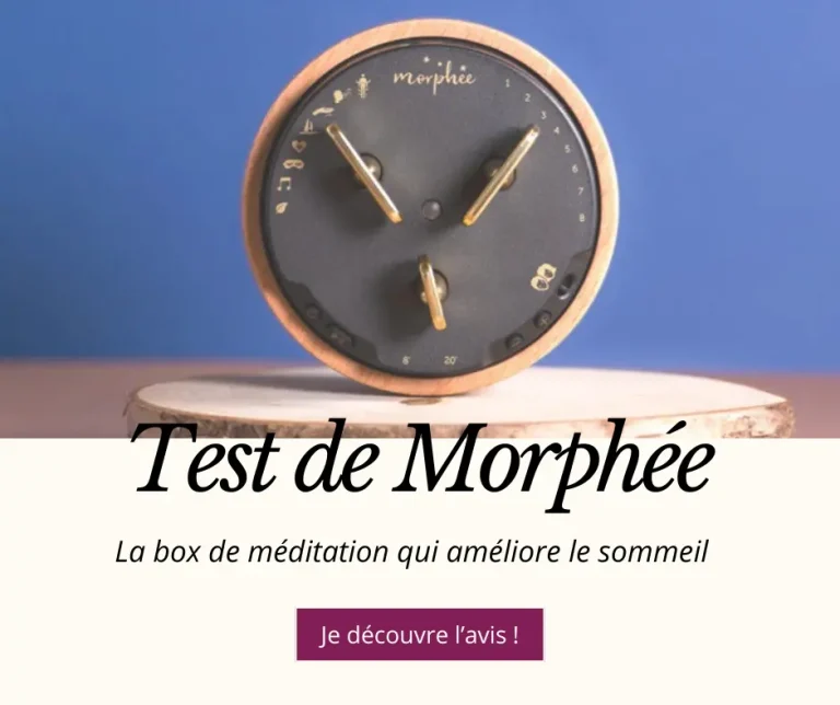 Test de la box de méditation Morphée : avis après 1 mois d’utilisation