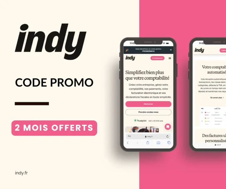 Code promo Indy parrainage : 2 mois offerts sur votre abonnement de comptabilité