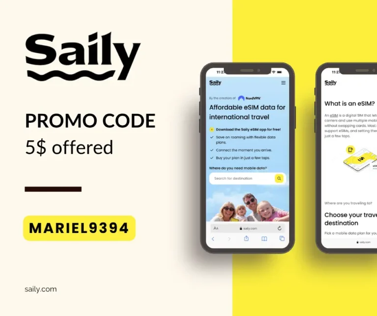 Saily promo code: $5 off eSIM