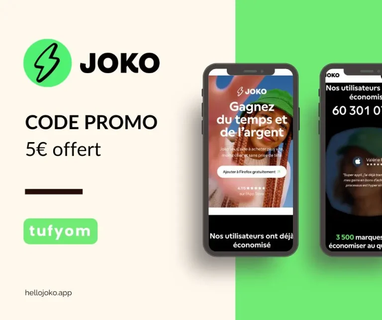 Code parrainage Joko promo : 5€ offerts pour toute inscription