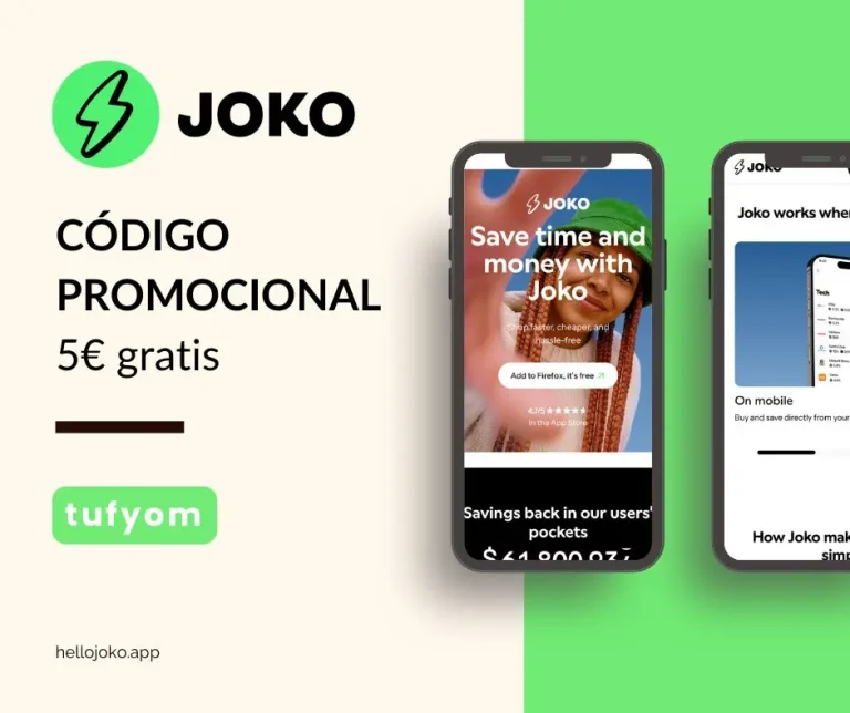 Código de patrocinio Joko: 5€ de regalo