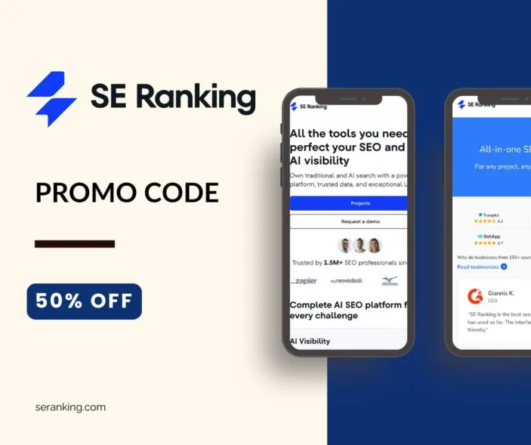 Promo code SE Ranking: 50% off!