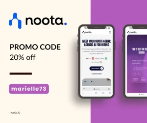 Noota Talent Promo Code- 20% Off: marielle73