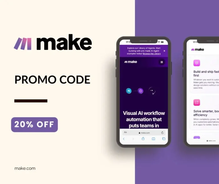 Make promo code: 20% off!