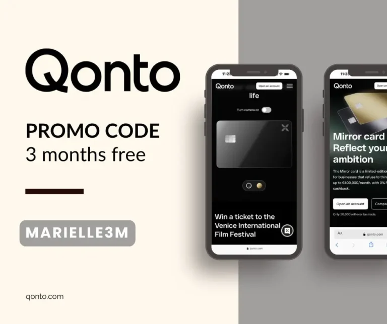 Qonto promo code: Get 3 months free with the Referral Offer