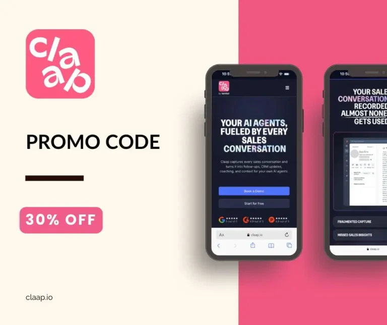 Claap promo code : 30% off!