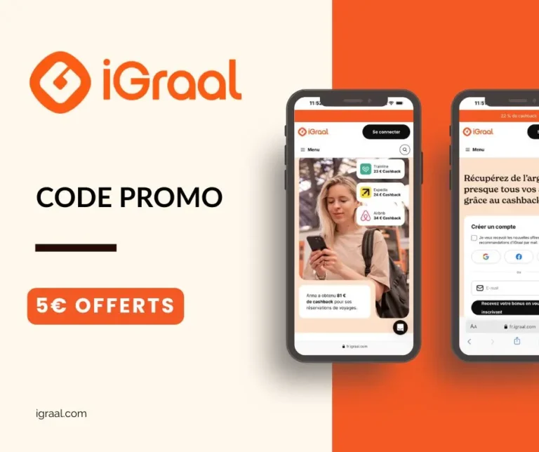 Code promo iGraal parrainage : 5€ offerts !